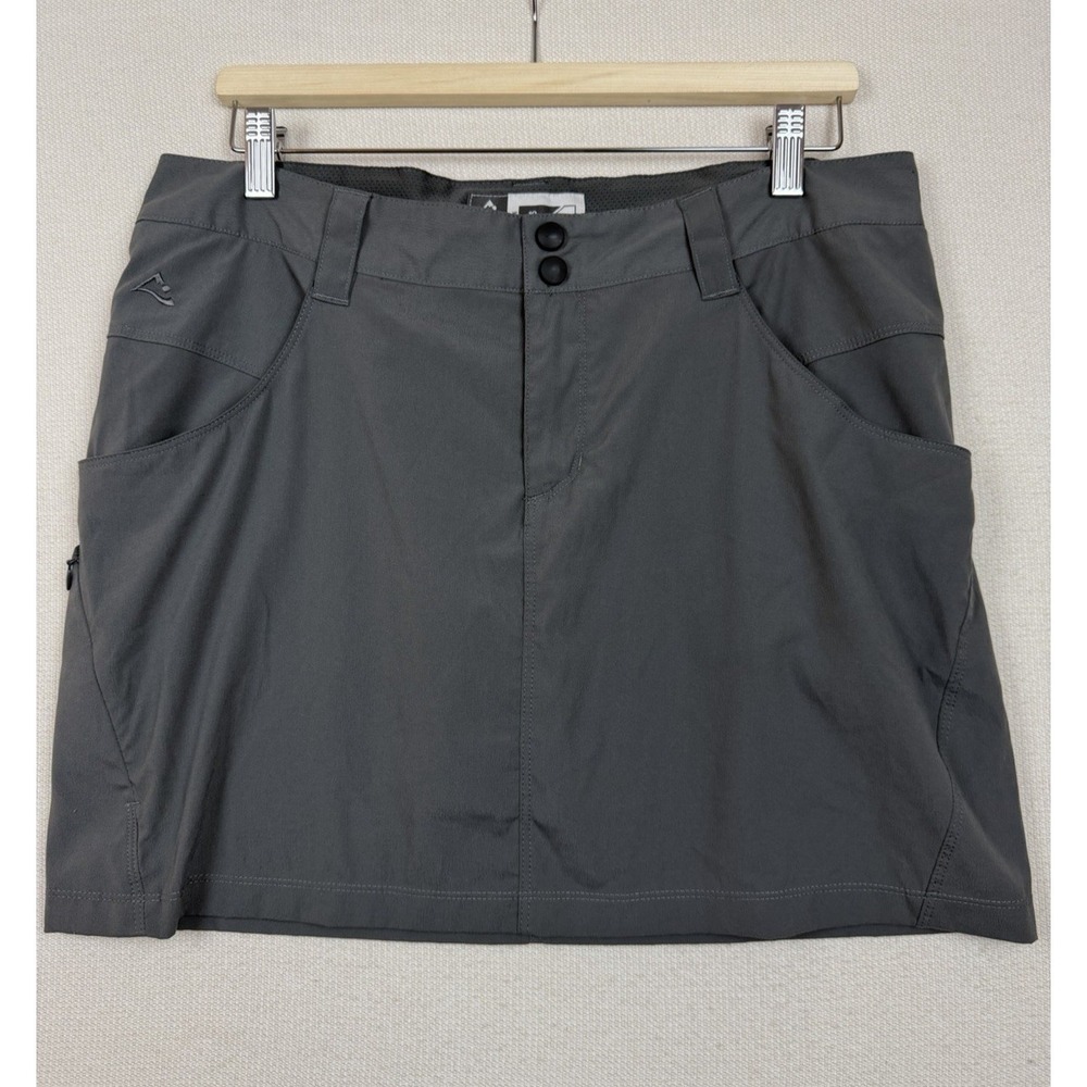 Alpine Design Women's Tech Series Skort Size 10 Outdoor Golf Hike Tennis Gray